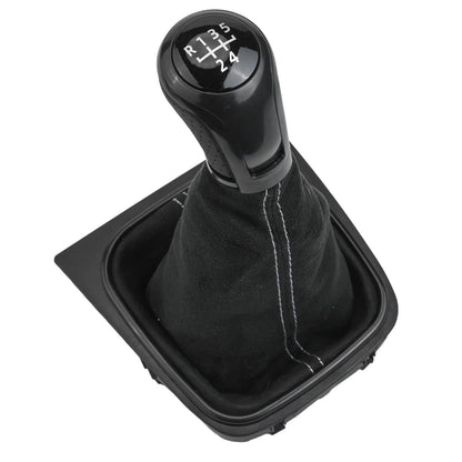 Leather Gear Shift Knob Boot for Golf Jetta (2000–2023)