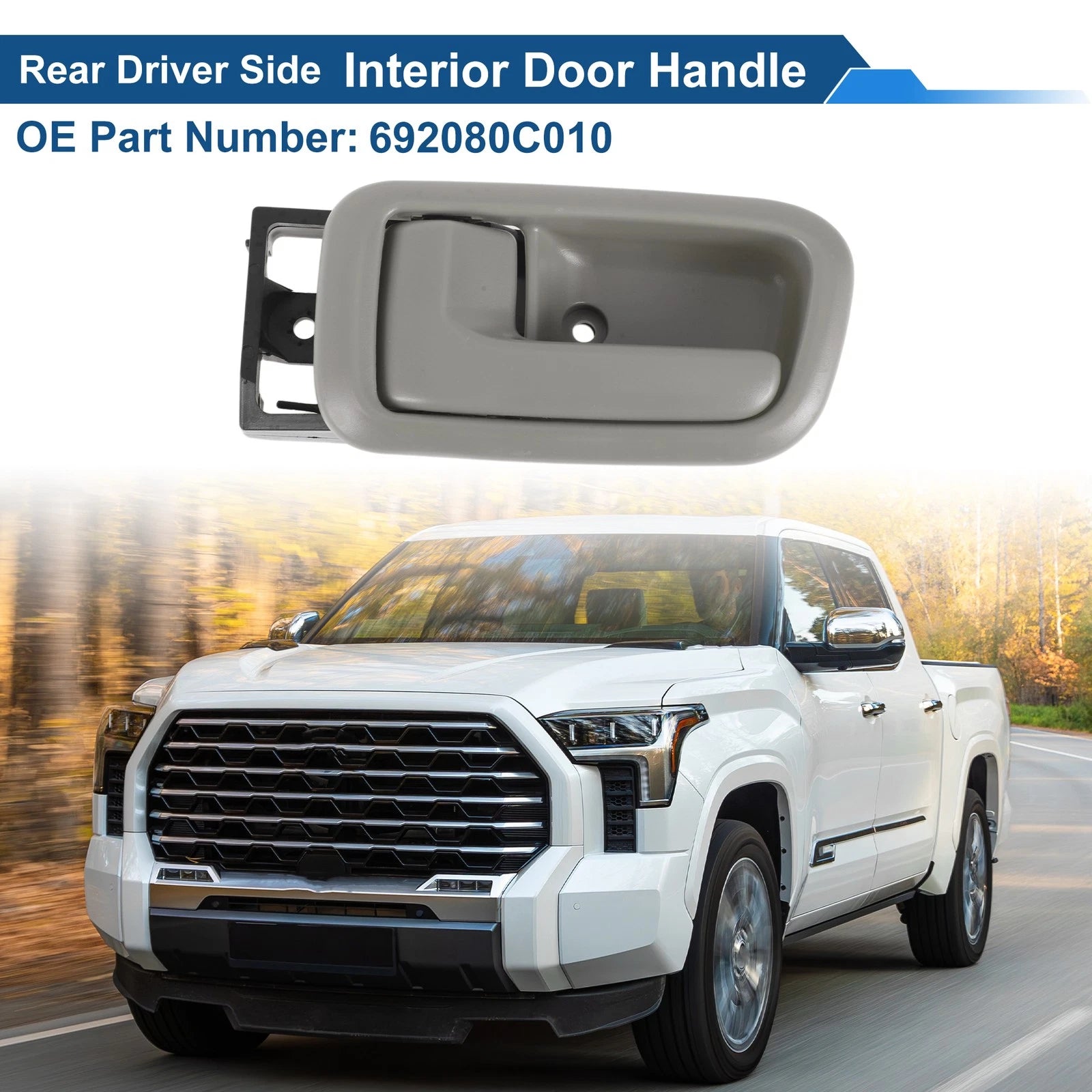 Interior Door Handle Replacement for Toyota Tundra (2000–2006) Beige