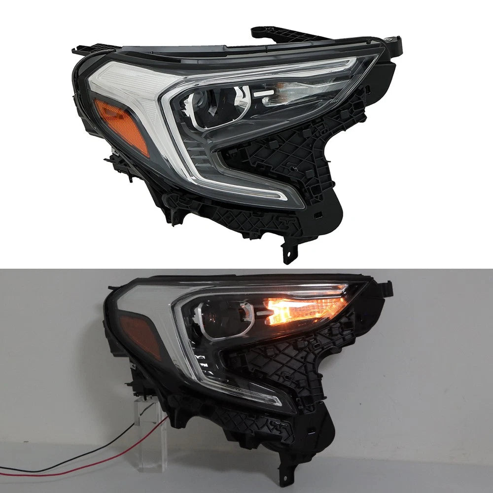 Headlight Headlamps for GMC Terrain (2018–2021) Clear Xenon HID