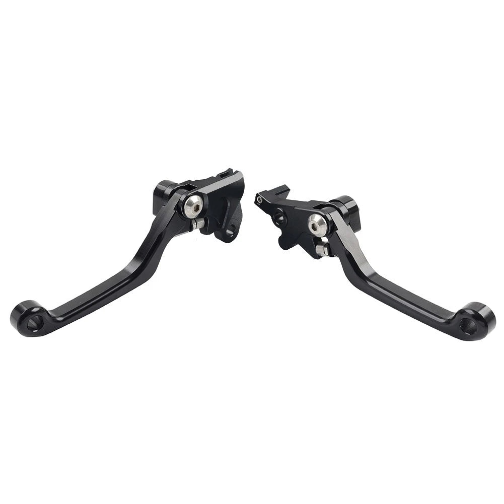 CNC Pivot Brake Clutch Levers for Yamaha XTZ125 (2003–2012) Black