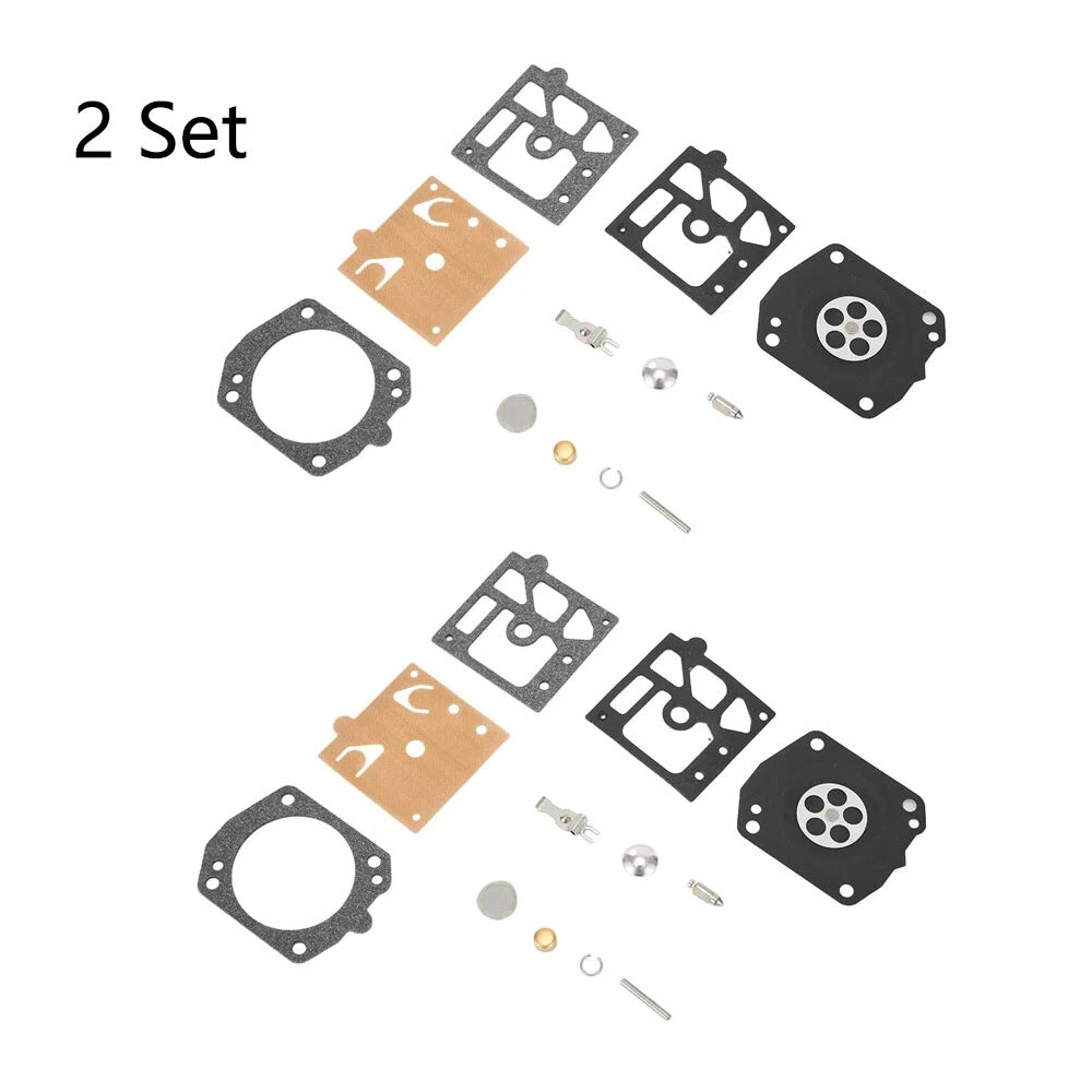 Set of 2 Carburetor Repair Gasket Diaphragm Kit for Walbro K22-HDA (Chainsaw)
