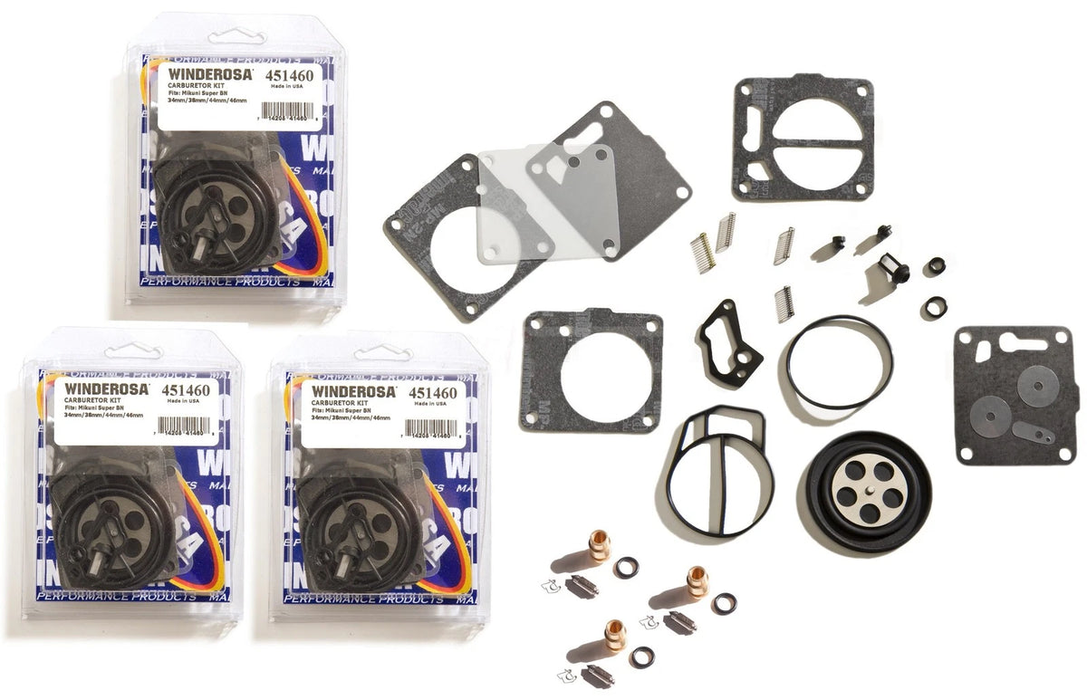 Carburetor Rebuild Kit with Needle Seats for Yamaha SUV 1200 (1999–2004)