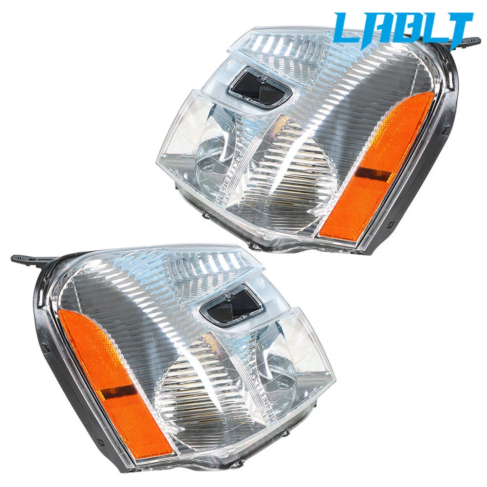 Left+Right Headlights for Chevrolet Equinox (2005–2009) LABLT