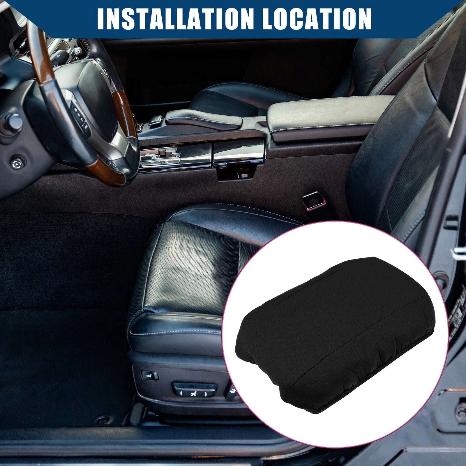 Car Center Console Armrest Covers Replacement for Mazda 6 (2006–2015)
