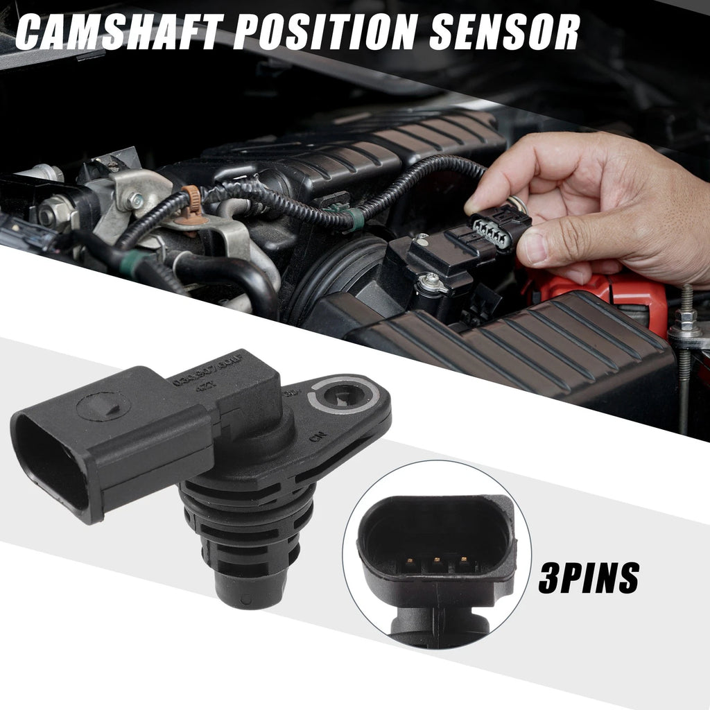 Camshaft Position Sensor Replacement for Volkswagen Atlas 2018–2021 ABS Black