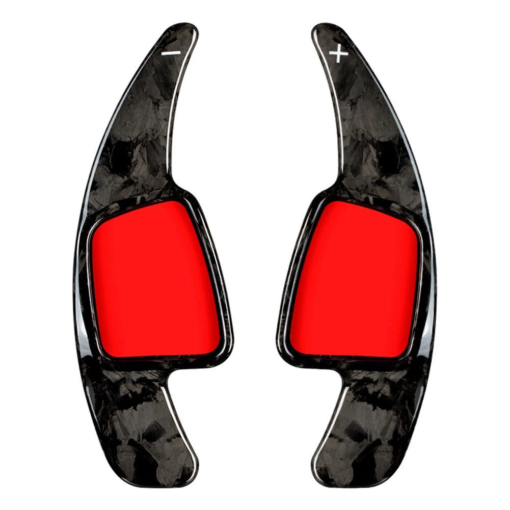 Forged Carbon Fiber Shift Paddle Extensions for Audi A3 A4 A5 S3 S4 (2013–2020)