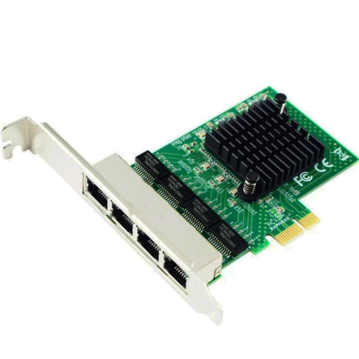 4-Port Gigabit Mini PCI-e Network Adapter Card for Realtek RTL8111F (N/A)