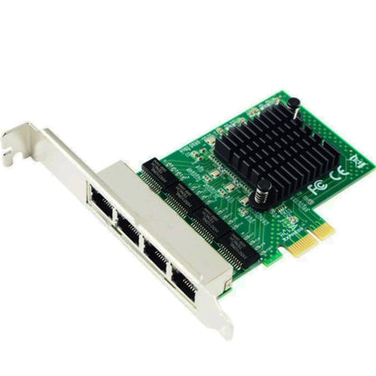 4-Port Gigabit Mini PCI-e Network Adapter Card for Realtek RTL8111F (N/A)