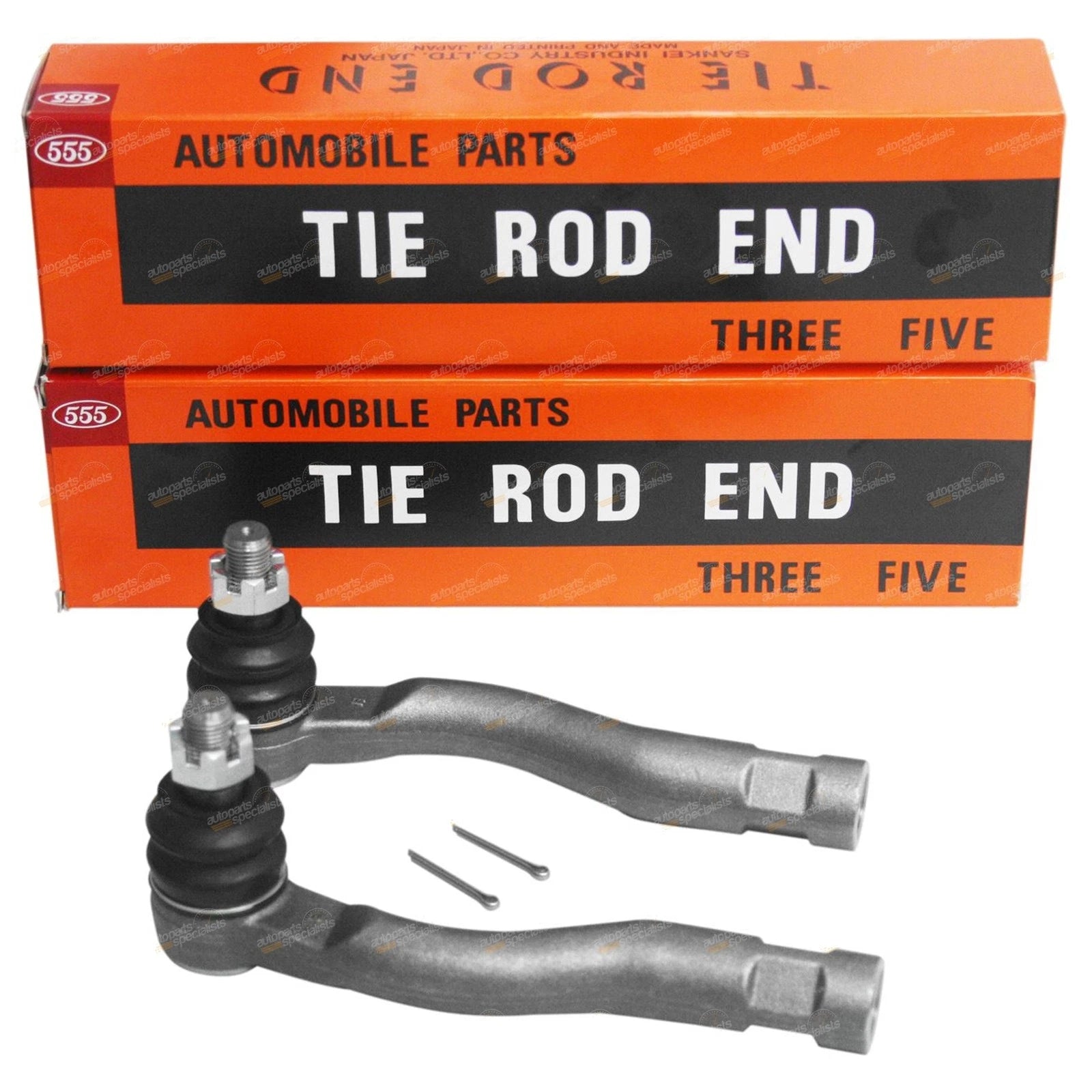 Set of 2 Outer Tie Rod Ends for Lexus LX470 (2003–2007)