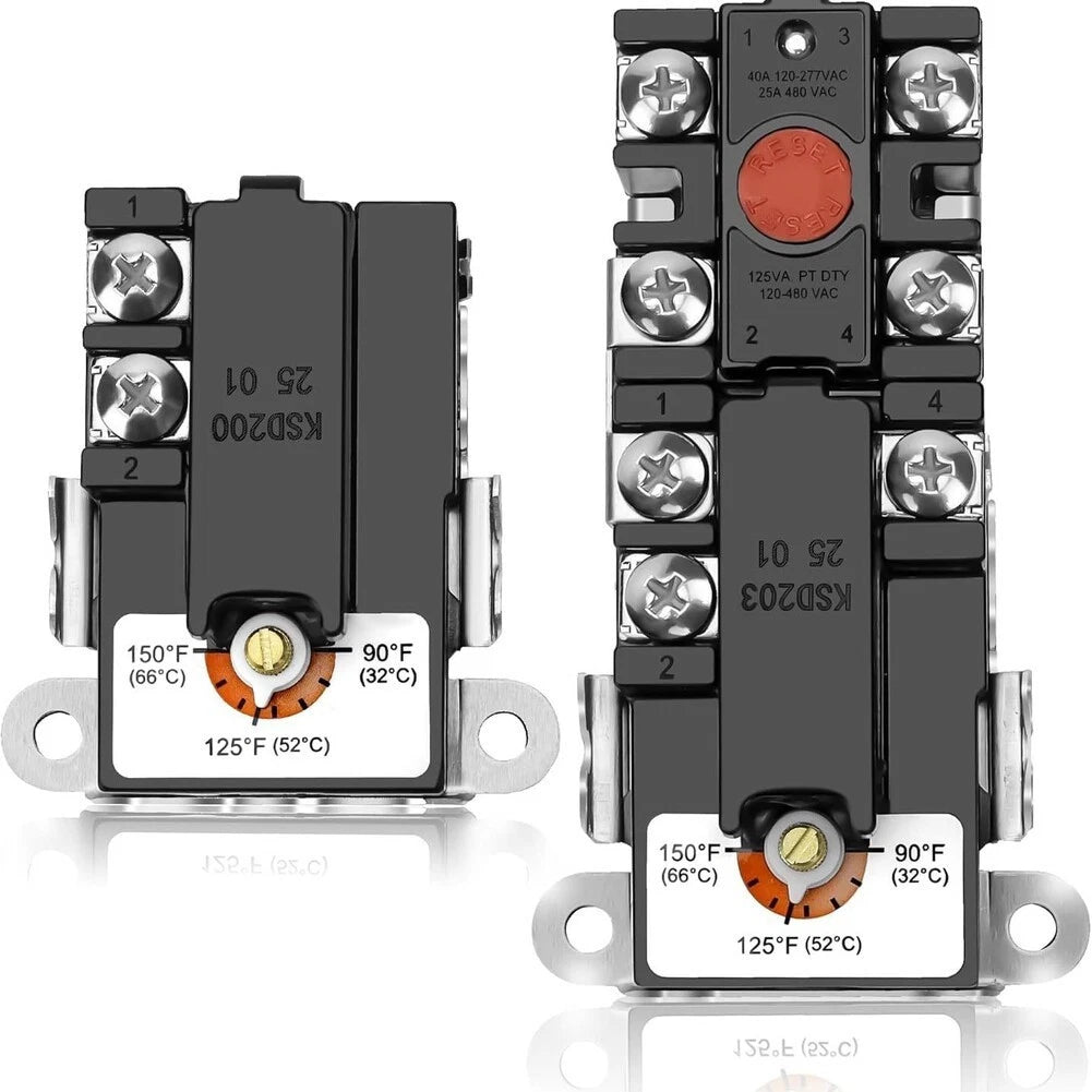 Upper and Lower Thermostat Kit for Electric Water Heaters (EWH 00)