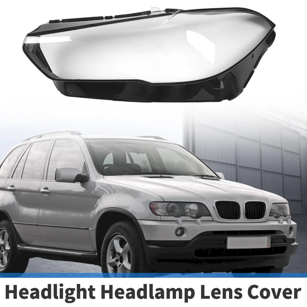 Front Left Headlight Lens Cover Replacement for BMW X5 G05 (2019–2021)