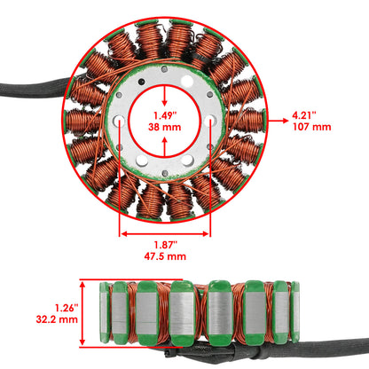 Stator Replacement for Suzuki GSX-R1000 GSXR1000 (2001–2004) Heavy Duty