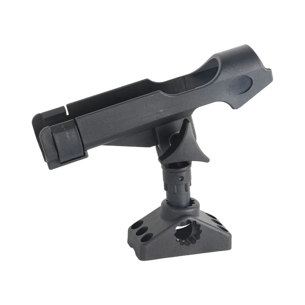 Twist Lock Rail Mount Rod Holder Base for Kayak (Full 360 Degree Adjustment)