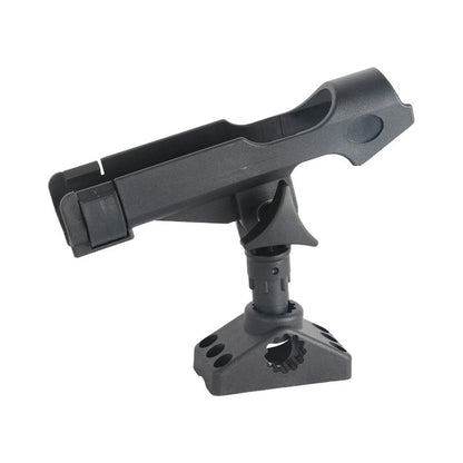 Twist Lock Rail Mount Rod Holder Base for Kayak (Full 360 Degree Adjustment)