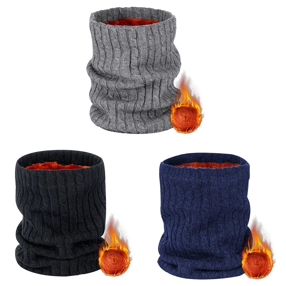 Fleece Lined Tube Scarf for Outdoor Work or Winter Commute