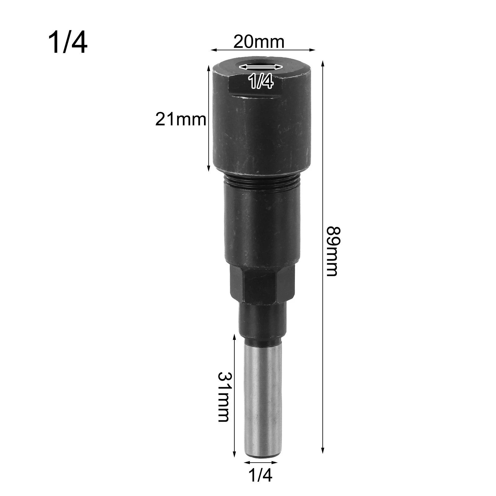 Router Bit Extension Rod Collet for Engraving Machines