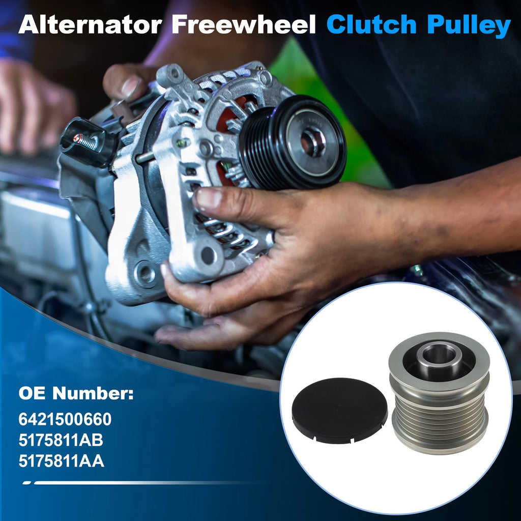 Alternator Freewheel Clutch Pulley Replacement for Audi A3 (2006–2008)