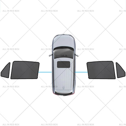 Magnetic Mesh Sun Shades for Mercedes-Benz GLC (2015–2022)