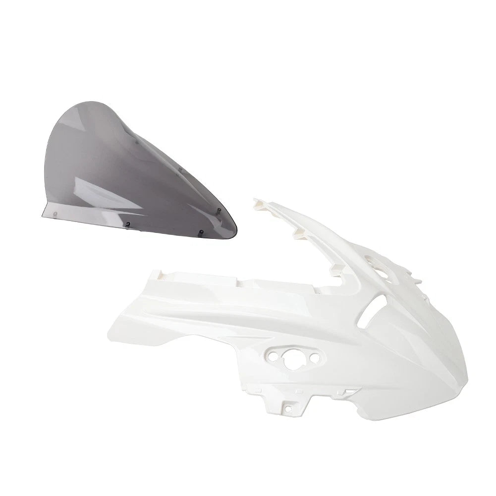 Windshield Wind Deflector Visor Front Fairing Kit For 675SR 2024-25