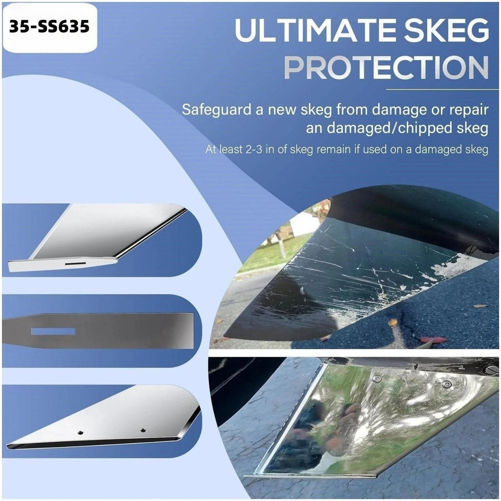 Skeg Protector for Evinrude Johnson 90-140 HP 2-Stroke