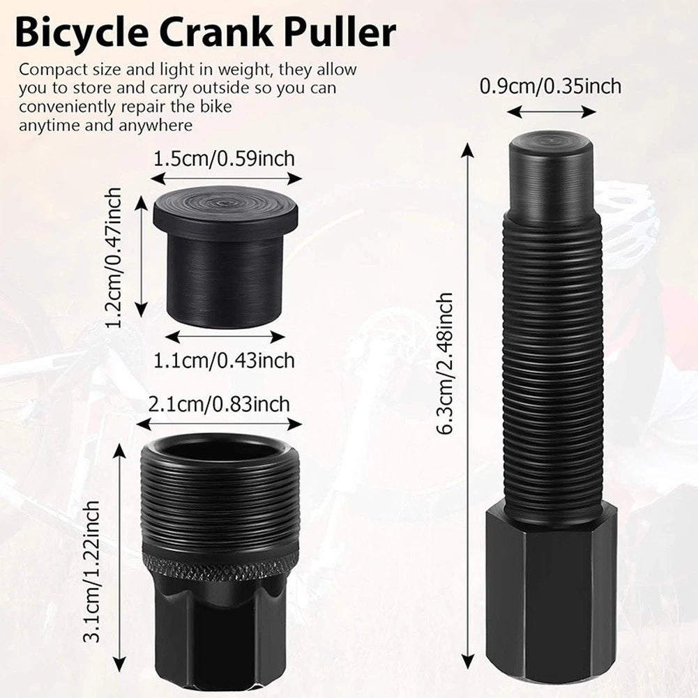 Crank Puller Tool for Bike Crank Removal (1.5x1.1x1.2cm)