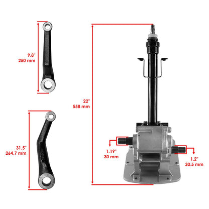 Steering Box Replacement for Massey Ferguson 231 240 250 20D 30E (1963–2012)