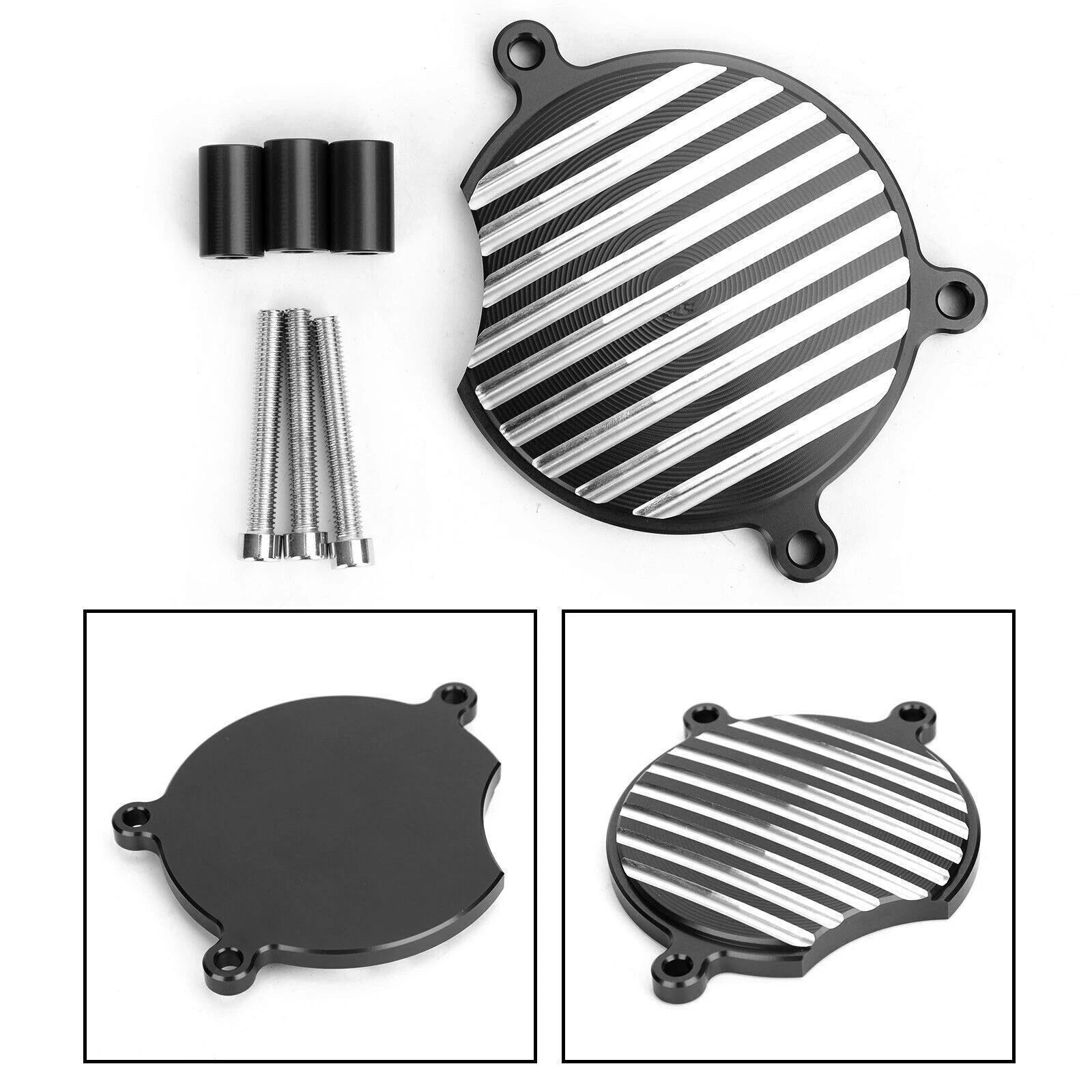 CNC Aluminum Black Crankcase Cap Cover for Honda Rebel CMX 300 500 (2017–2019) T9