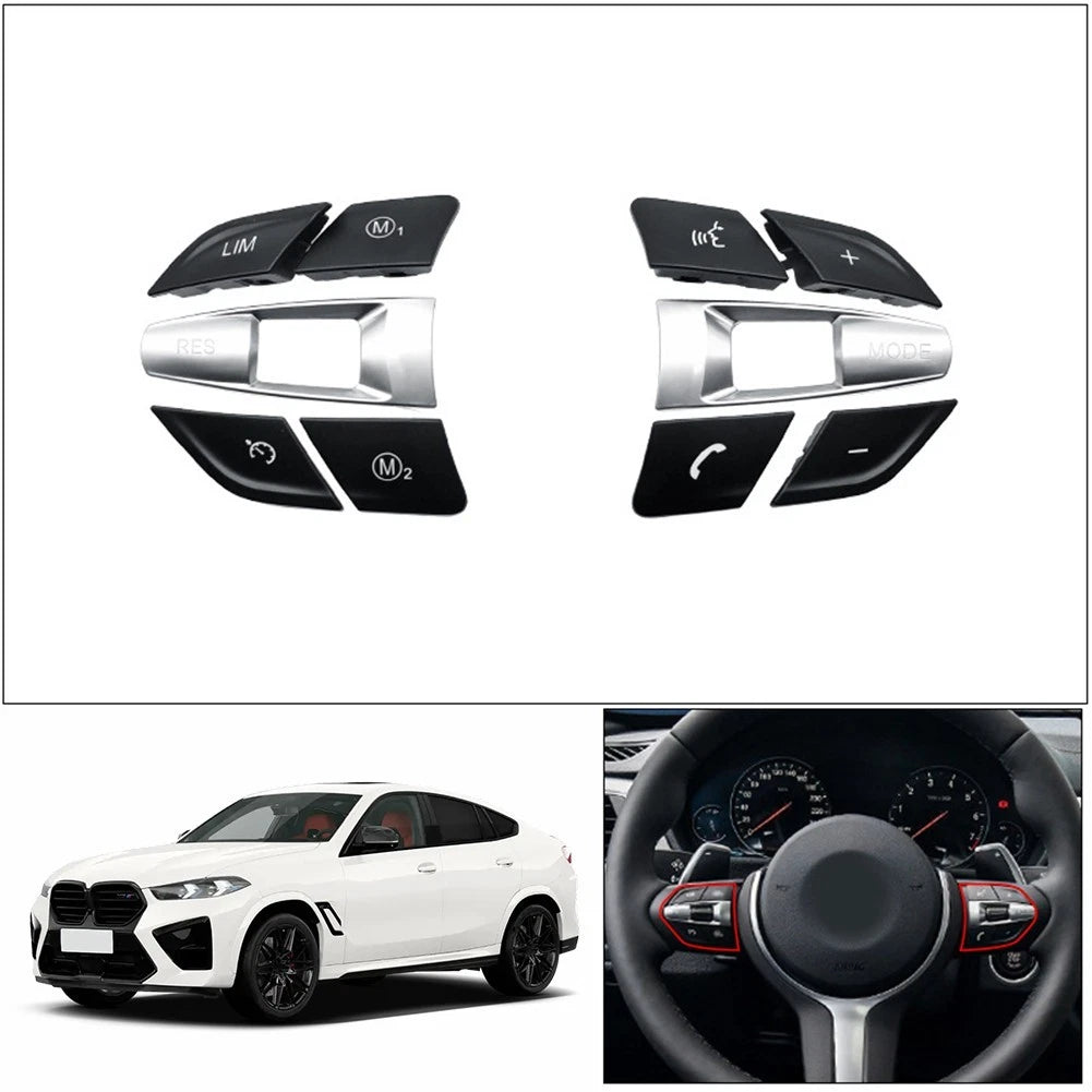 Steering Wheel Button Set for Various Car Models (Universal Fit)