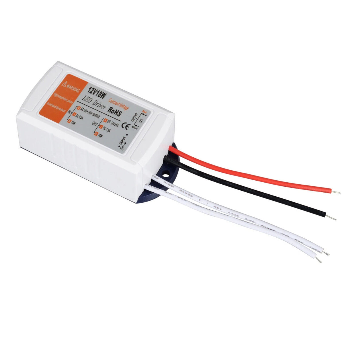 LED Driver Adapter AC-DC Converter for (120V/240V to 12V)