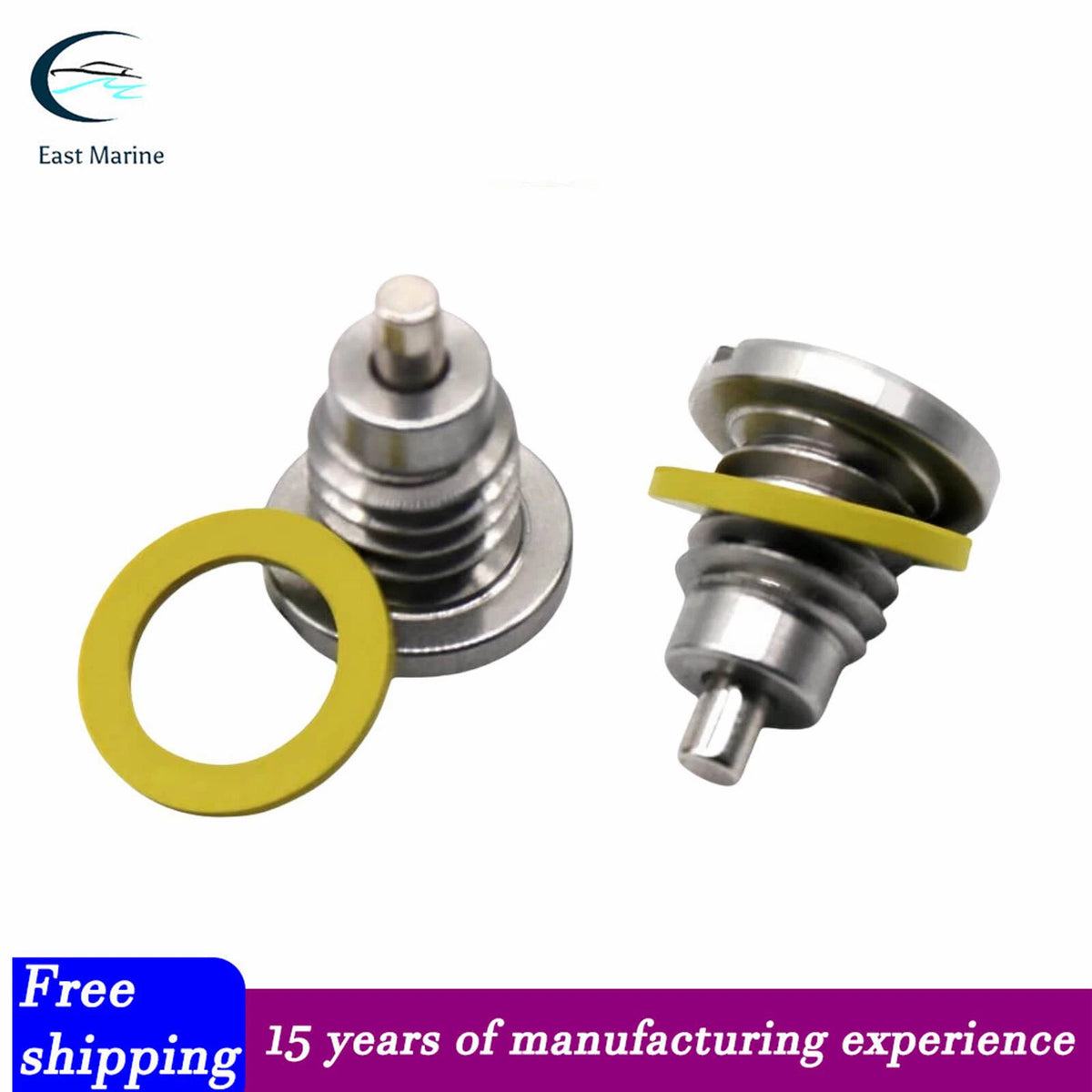 Lower Unit Magnet Magnetic Drain Plug Screw Mercury 18-2375 2267892A1 10-14834A1