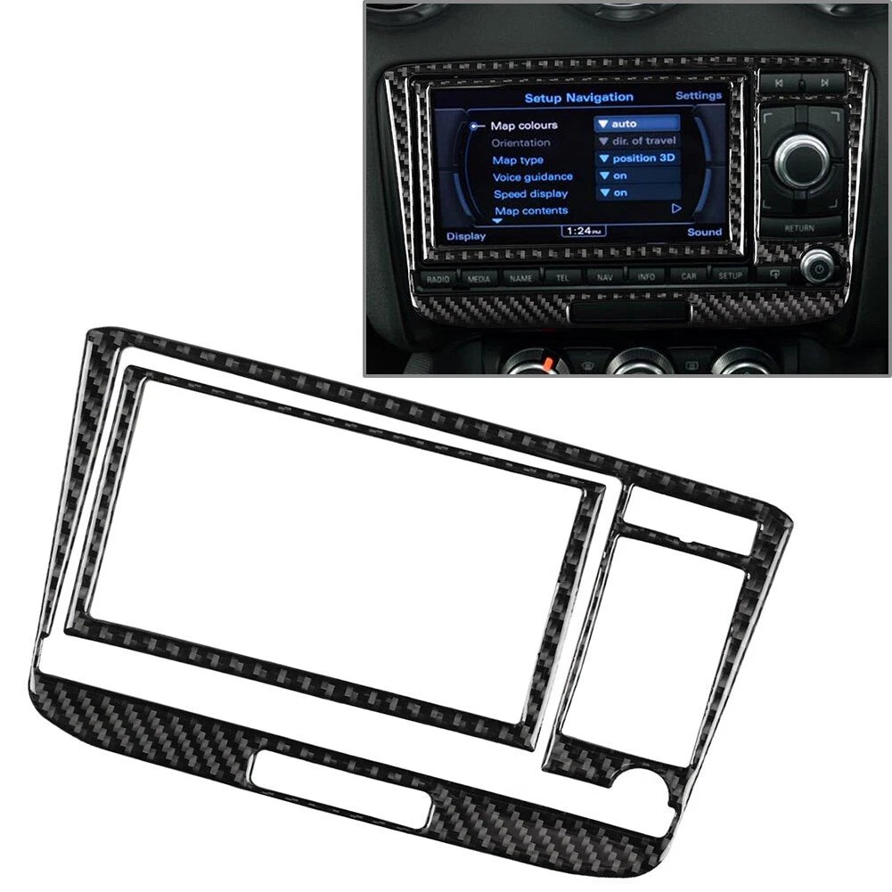 Air Conditioner CD Switch Control Panel Cover Trim for Audi TT TTS TTRS (2008–2014)
