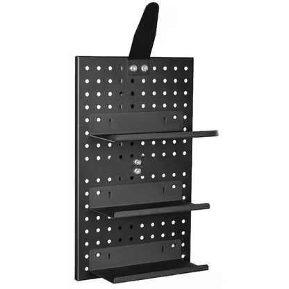 Aluminum Wall Mount Bicycle Rack for Helmet, Shoe, Bag Hooks