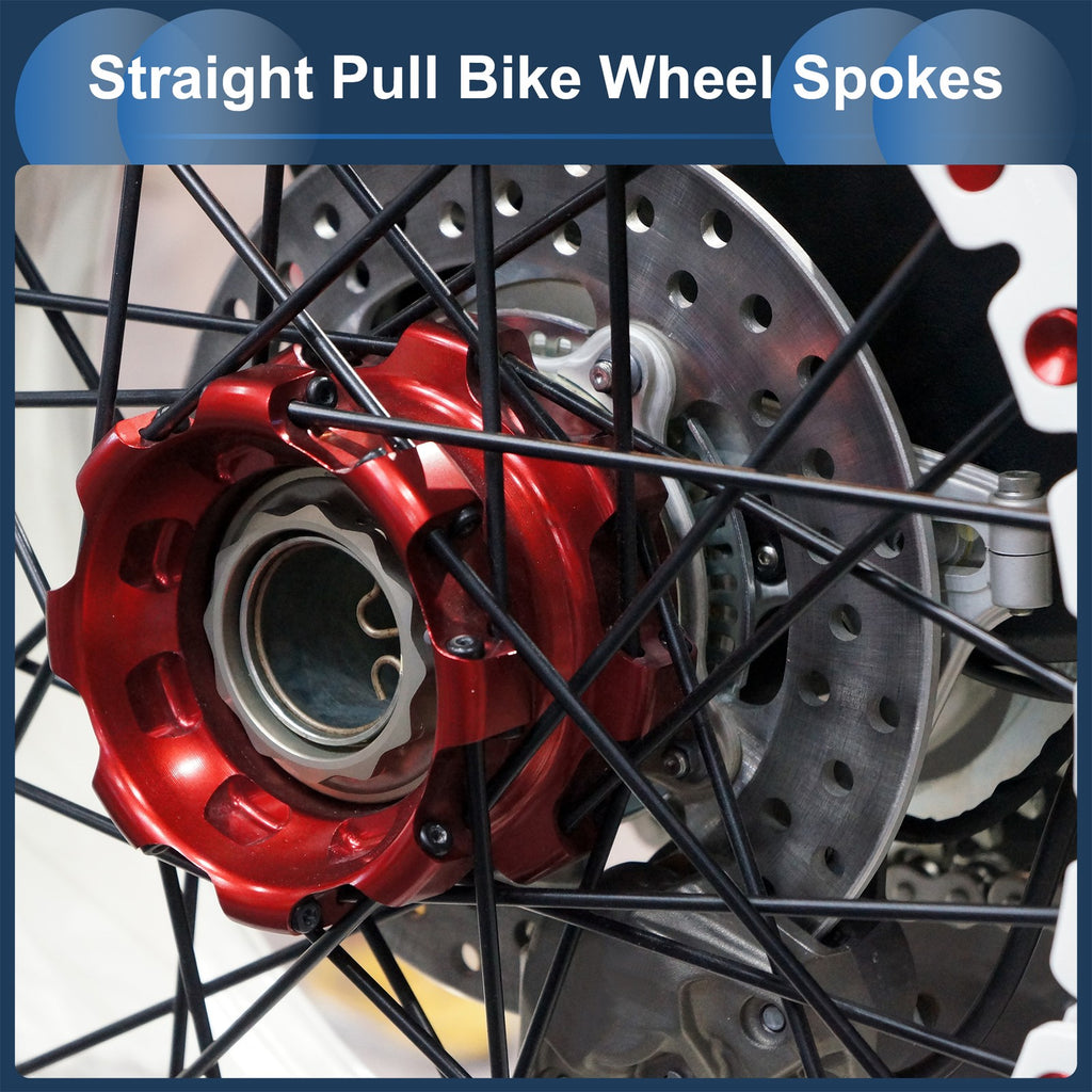 Bicycle Wheel Spokes Replacement Straight Pull for 283mm (2000–2000)