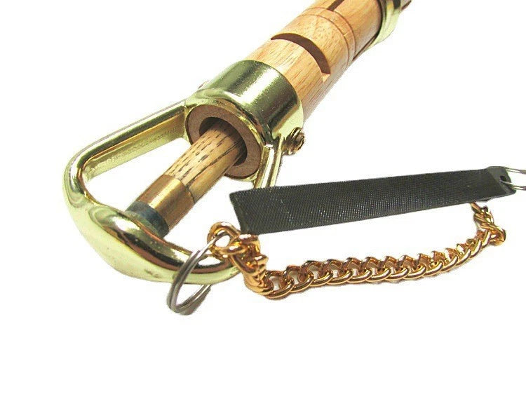 Wooden Billiard Cue Tip Clamp for Cue Tip Replacement and Maintenance