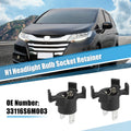 2X Headlight Bulb Socket Retainer Holder Adapter for Honda Odyssey