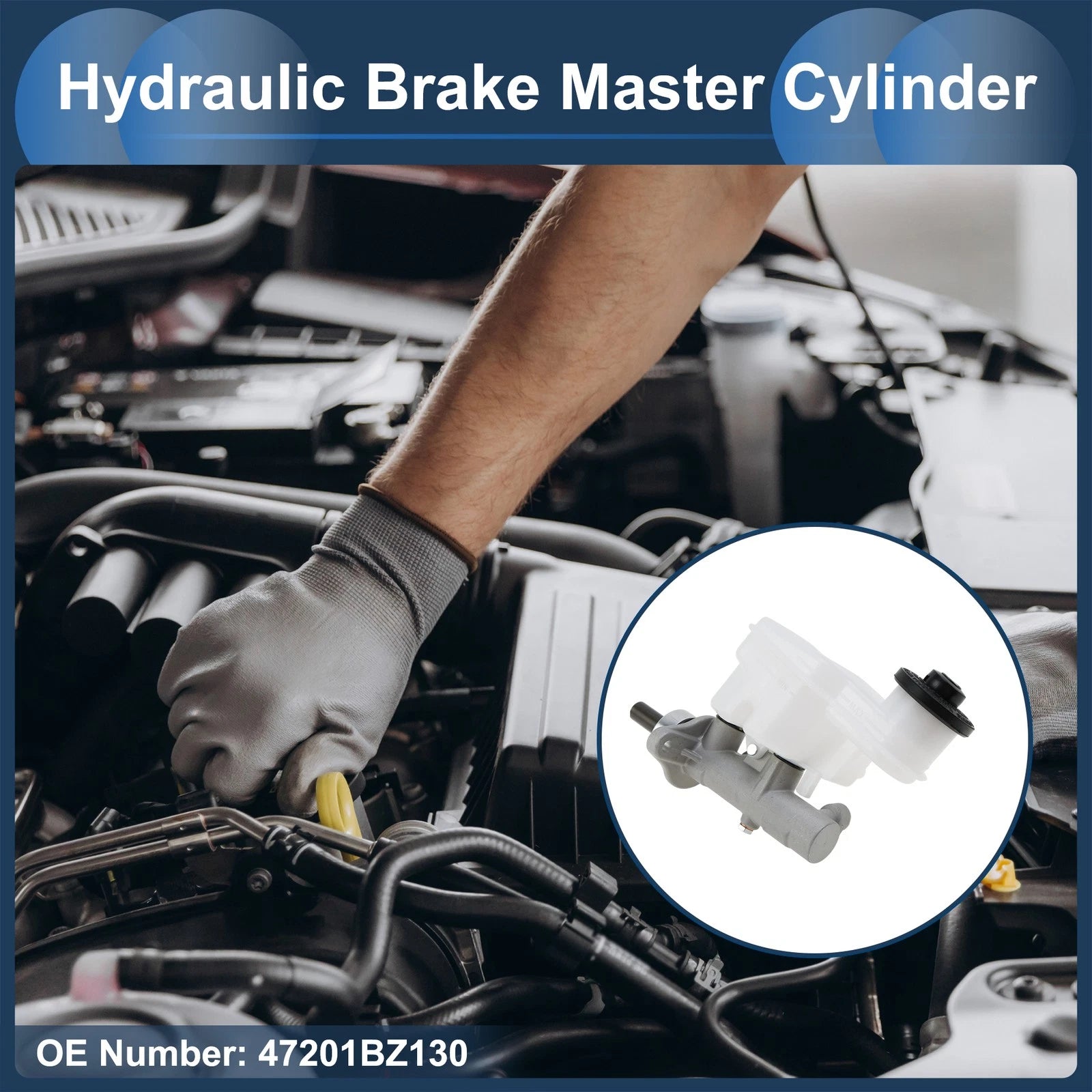 Brake Master Cylinder with Reservoir for Toyota Avanza (2003–2011)
