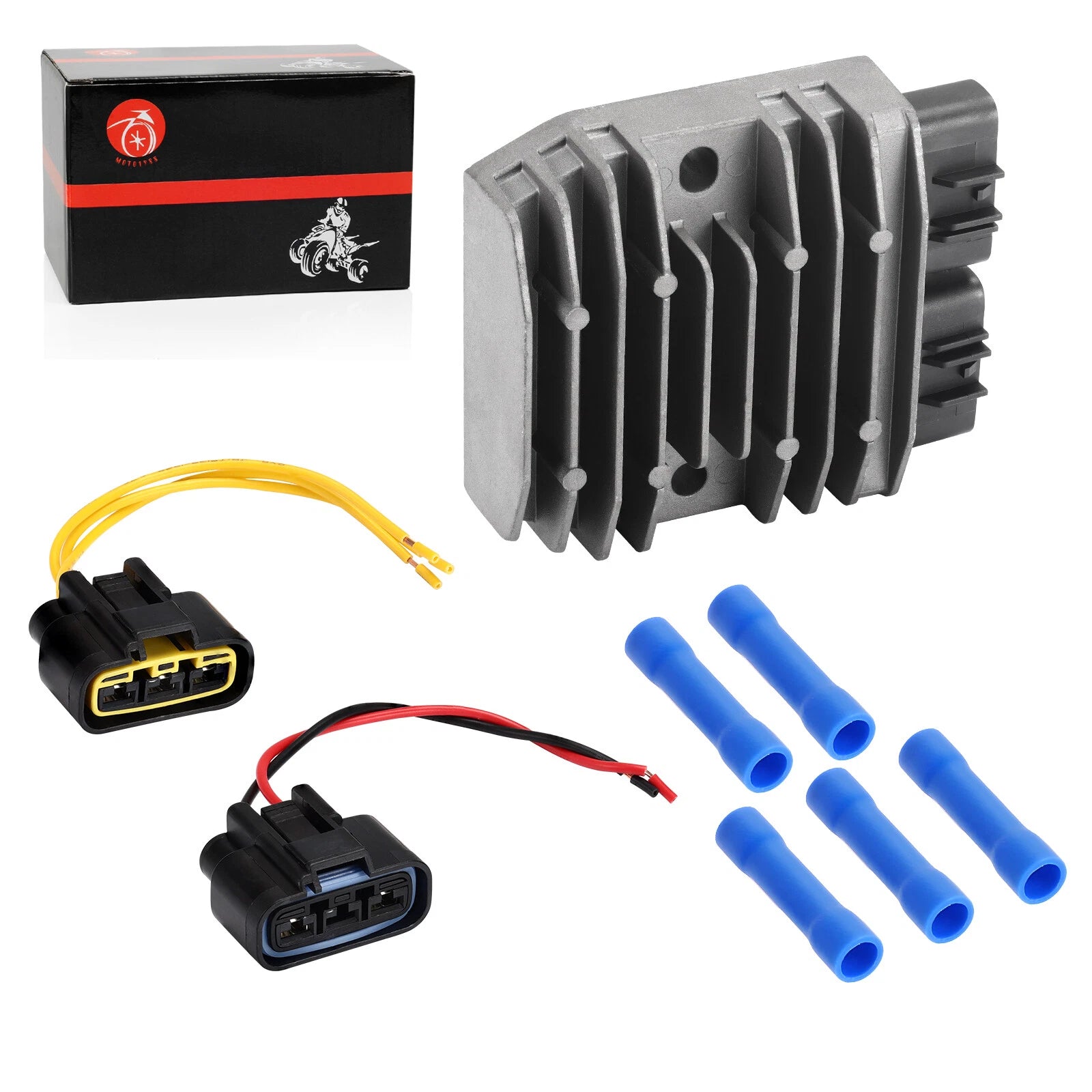 Voltage Regulator Rectifier & Plug for Polaris ATV RGR 150 EFI (2018–2021)