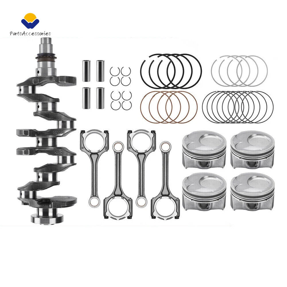 Piston & Rings Kit, Connecting Rod, Bearings, Crankshaft for Hyundai Kia 2.0L