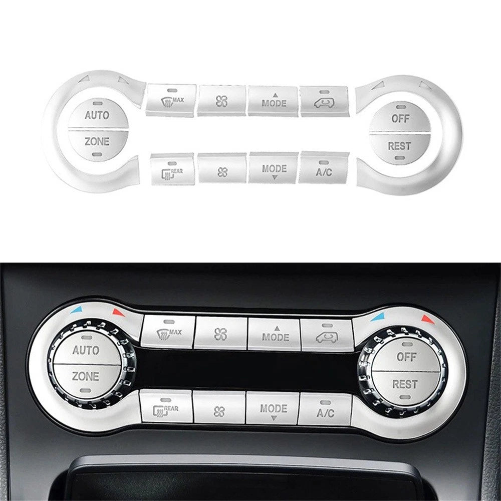 A/C Button Repair Decals for Mercedes-Benz AMG A35 CLA45 GLA45 (2019–2023)