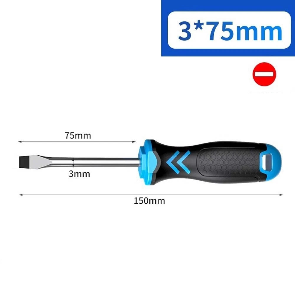 Magnetic Screwdriver Bit Set for Assembly Tasks (100mm)