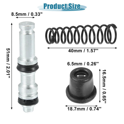 Set of 1 Piston Upper Pump Repair Kit for Motorcycle 11mm