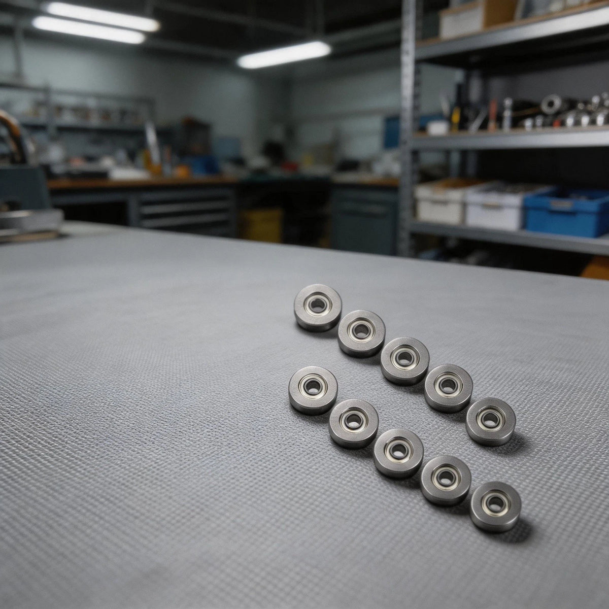 10PCS Track Pulley Bearings for Various Projects