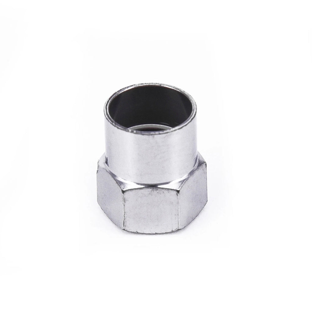 100 Pcs Chrome Valve Stem Caps for Car Truck Auto Wheels