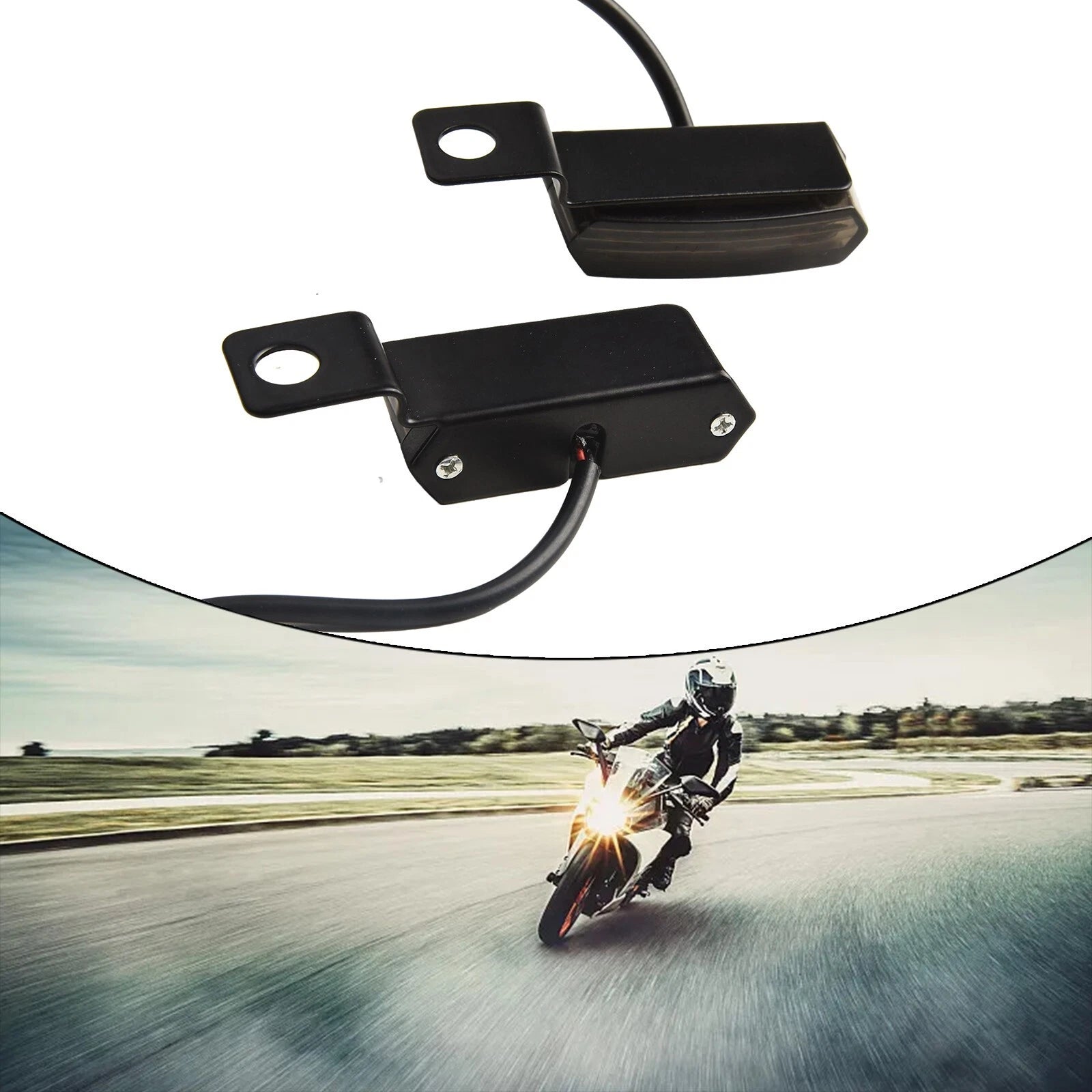 2X LED Turn Signal Blinker for Motorcycle (Universal)