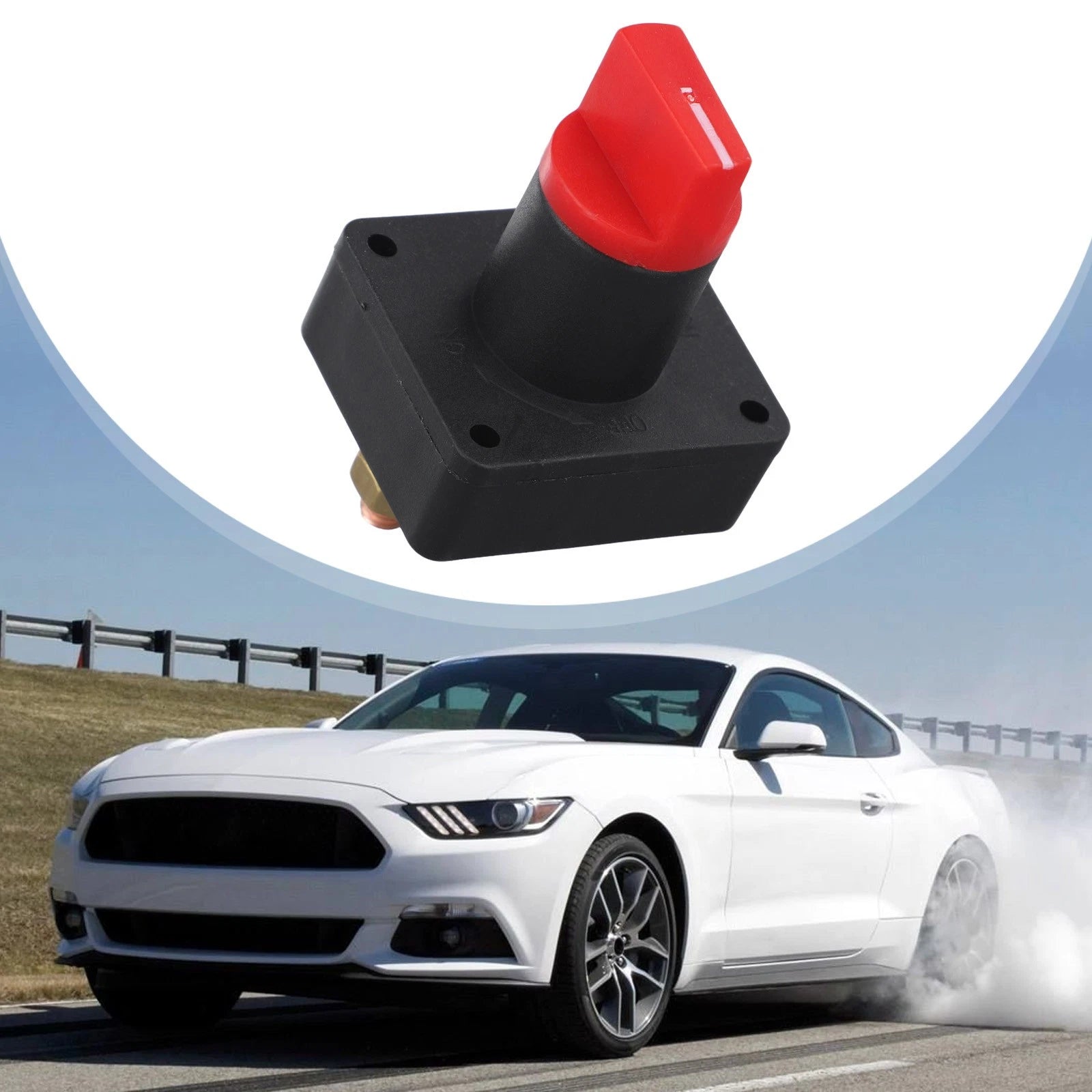 Waterproof Cut Off Switch for Vehicles (Universal Fit)
