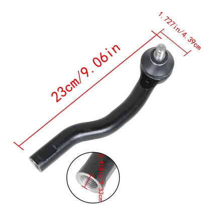 6pc Tie Rod Boot Kit for Ford Edge, Lincoln MKX (2007–2014)