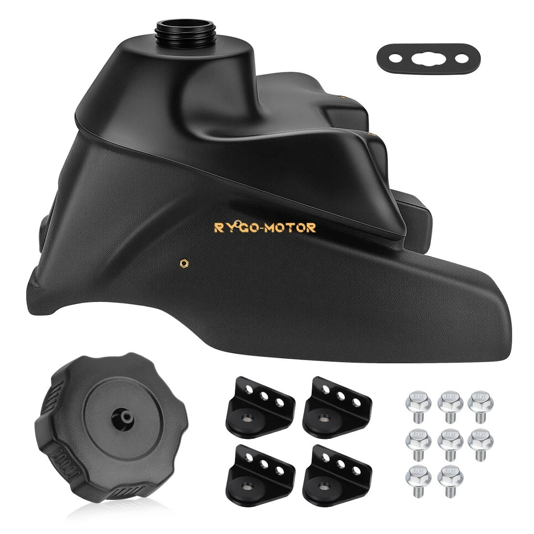 Gas Fuel Tank & Cap for Yamaha Warrior 350 (1987–2004) 1UY-24110-01-00 5MV-24610-00-00