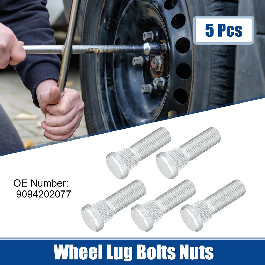 Wheel Lug Bolts Nuts Front Set for Lexus LS460 LX570 (2010–2017)