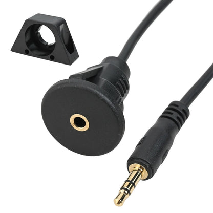 3.5mm AUX Audio Extension Cable for Car Dashboard Panel (2010–2023)