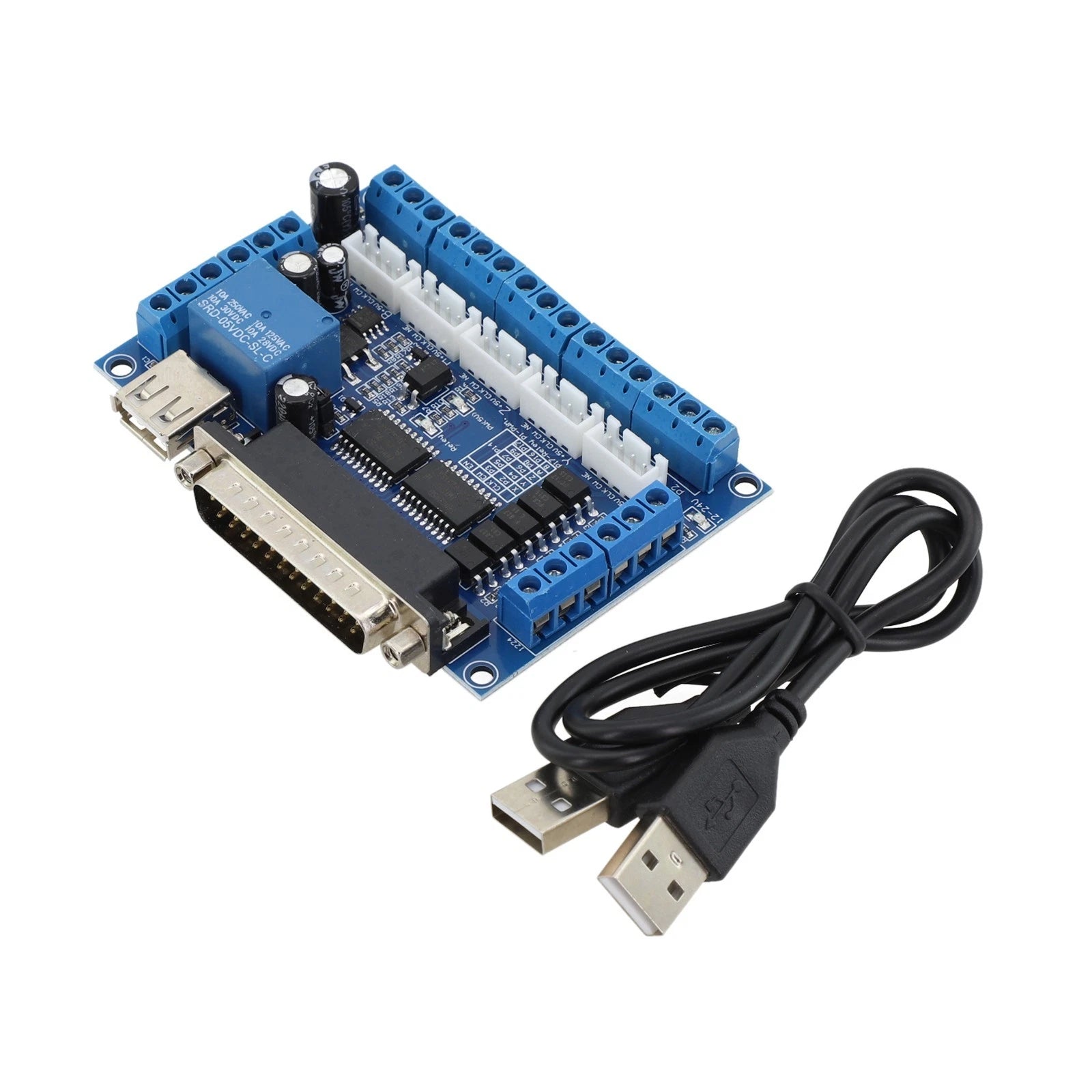 Flexible Connectivity for Stepper Motors on CNC Interface Board (5X)